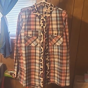 Plaid long sleeve